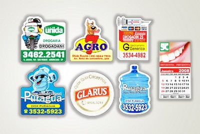 Imã de Geladeira na Santa Etelvina - Placas em Pvc para Hotel